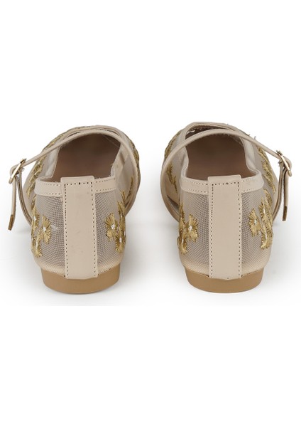 Karla Çiçek Detaylı Babet fırsatları