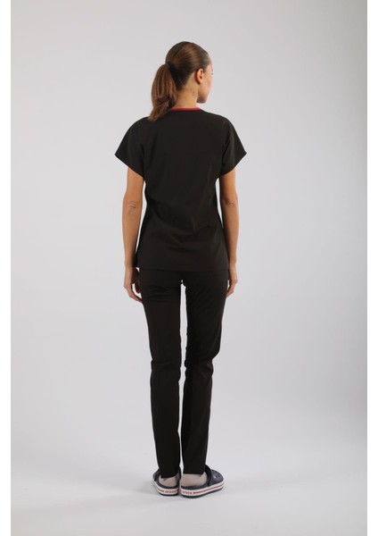 Asflex Siyah Likralı Üniforma fırsatları