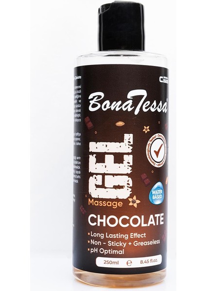 Bona Tessa Çikolata Aromalı Masaj Jeli 250 ml