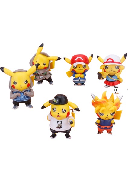 Çapraz Giyinen Evcil Hayvan Bebekleri Pokemon Figürleri (Yurt Dışından)