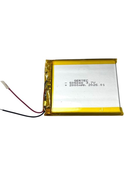 505060 3.7V 2000MAH Li-Polymer Pil