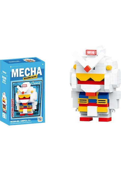 Yapı Taşları Puzzle Yapboz Gundam Mechwarrior Maket Oyuncaklar (Yurt Dışından)