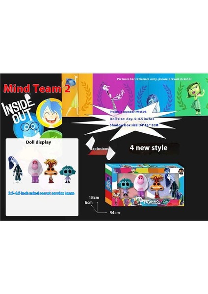 Içten Dışa Bebek Figürü Bebek Modeli Anime Dekorasyon Süslemeleri (Yurt Dışından)