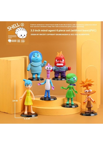Içten Dışa Bebek Figürü Bebek Modeli Anime Dekorasyon Süslemeleri (Yurt Dışından)