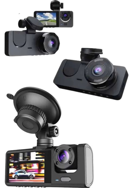 Carplay Fotoğraf ve Video Kaydedici Araç Içi Kamera Ekranlı