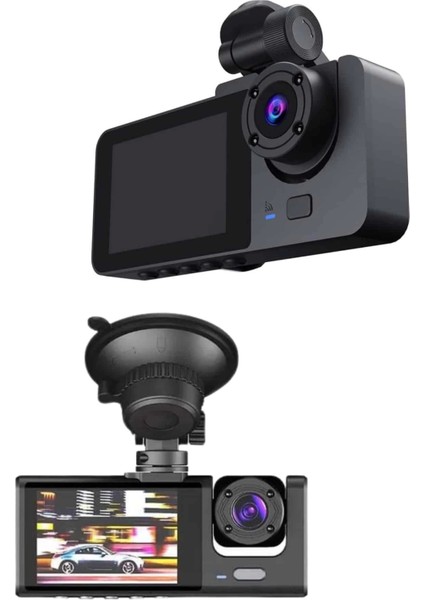 Carplay Fotoğraf ve Video Kaydedici Araç Içi Kamera Ekranlı