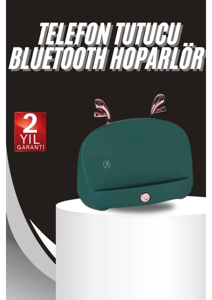 Bluetooth Hoparlör Uzun Pil Ömrü Yüksek Ses Kaliteli Kablosuz Telefon Tutma