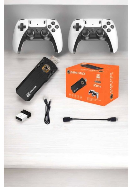 Game Stick Retro 8k Ultra Hd Video Oyun Konsolu Android Tv Özelliği fırsatları