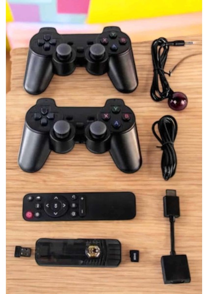 20.000 Oyunlu Premium Model Oyun Konsolu 8k Android Tv Hd Game Stick