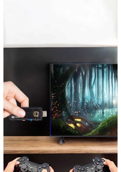 20.000 Oyunlu Premium Model Oyun Konsolu 8k Android Tv Hd Game Stick