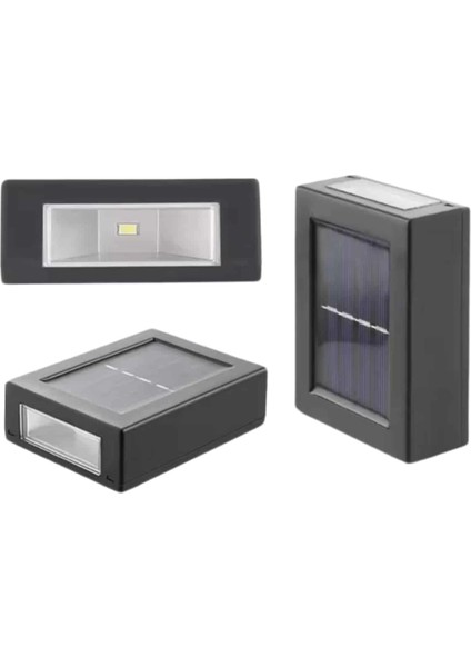 Solar Lamba Dekoratif Aplik Su Geçirmez LED Işıklı Duvar Lambası