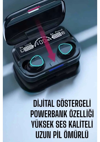 Bluetooth Bağlantılı Suya , Uzun Pil Ömürlü Kablosuz Kulaklık