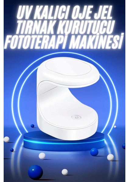 Kalıcı Oje Protez Tırnak Uv Led Kuturucu Oje Jel Tırnak Kurutucu