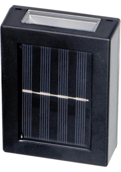 Dekoratif Duvar Lambası Solar Güneş Enerjili Bahçe Aydınlatması