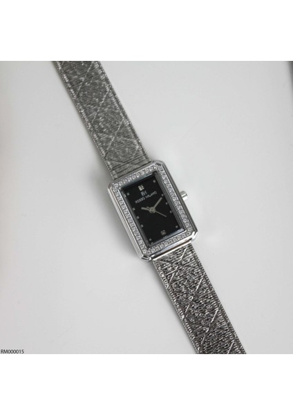 RM000015 Çelik Hasır Kordonlu Kadın Kol Saati