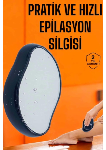 Crystal Eraser Epilasyon Aleti Tüy Silgisi Tüy Alıcı Kristal Epilatör Ağda