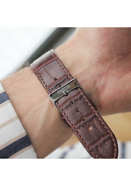 FS601069 Deri Kordonlu Erkek Kol Saati fiyatları