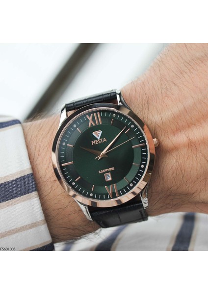 FS601005 Deri Kordonlu Erkek Kol Saati fırsatları