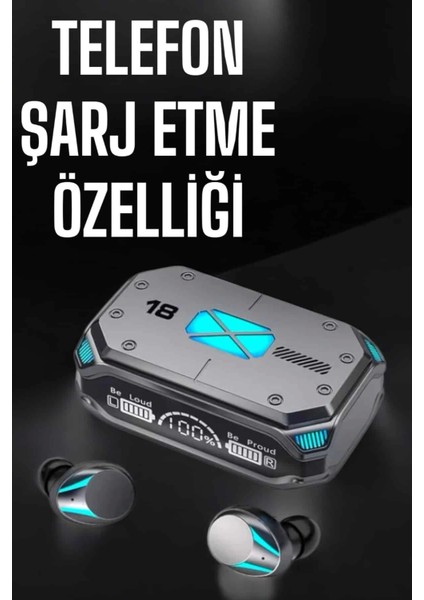 Yeni Nesil Kablosuz Bluetooth Kulaklık Dijital Göstergeli 5.3 Bluetooth