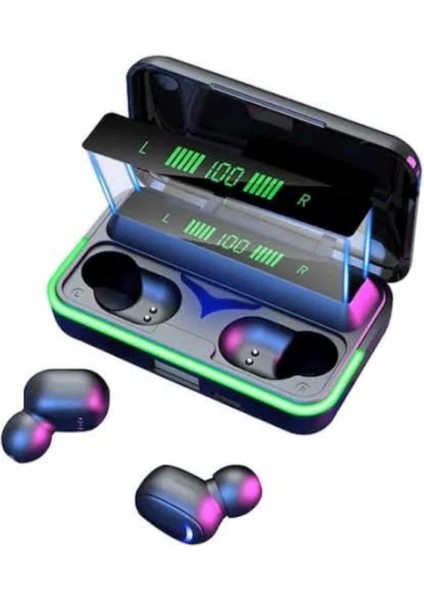 Kablosuz Bluetooth Kulaklık Rgb Gaming Oyuncu Kulaklığı Gecikme Önleyici