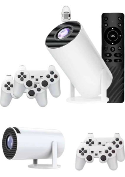 Full Hd 8 GB Ayaklı Çift Kollu 4K Video Oyun Konsolu Taşınabilir