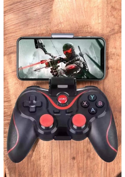 Android Uyumlu Gamepad X3 Game Stick Oyun Kolu Bluetooth Bağlantılı