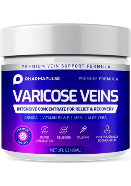Maximum Strength Varicose Vein Var.is Bacak Bakım Masaj Kremi 100 ml