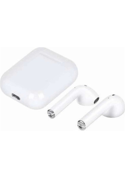 Yeni Nesil Beyaz Tws Bluetooth Kulaklık Android ve Ios Uyumlu Kablosuz Kulaklık