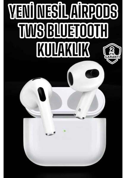 3.nesil Tws Bluetooth Kulaklık Mikrofonlu Anc Özelliği Dokunmatik Kontrol