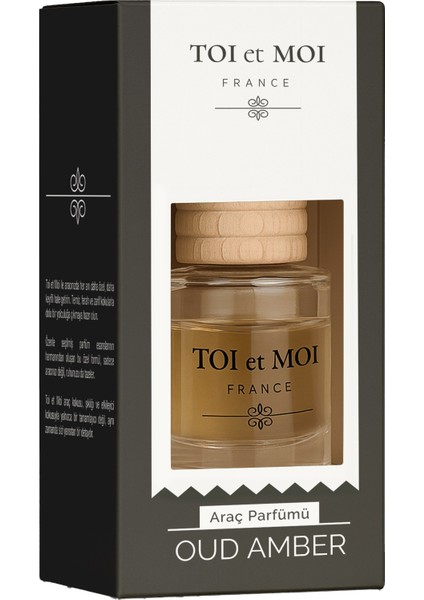 Oud Amber Oto Araç Parfümü 8 ml