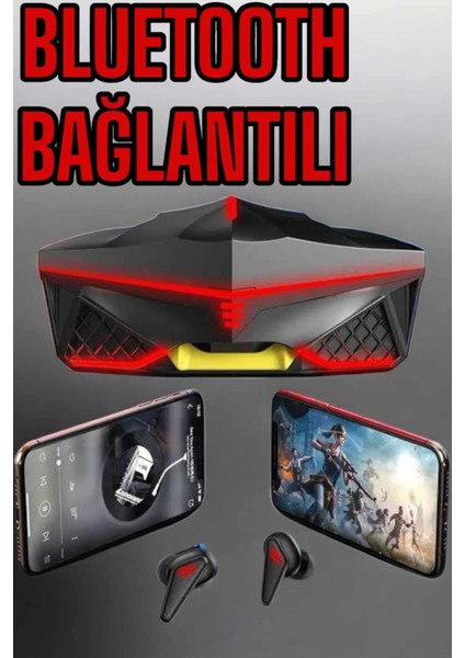 Yeni Nesil Oyuncu Kulaklığı Gürültü Önleyici Uzun Pil Ömrü Bluetooth Bağlantılı