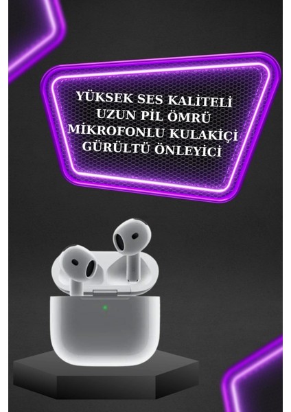 3.nesil Tws Bluetooth Kulaklık Bluetooth Bağlantılı Akıllı Saat Amoled Ekran Plastik Hasır Kordon