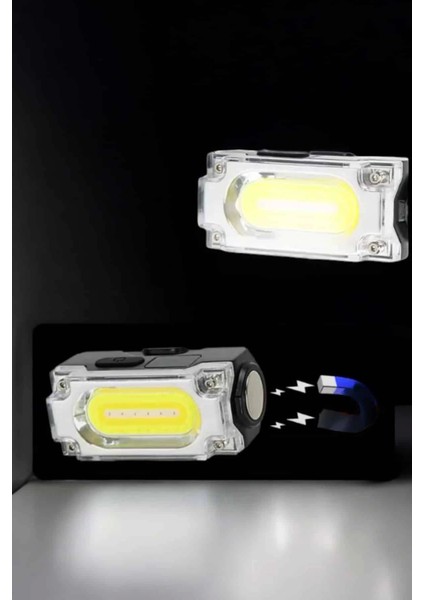 Kafa Lambası LED Fener Pratik Taşınabilir Ayarlanabilir USB Şarjlı