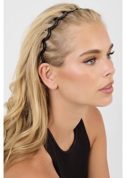 Geçmeli Dişli Kaplumbağa Sırtı Asetat Kadın Taç