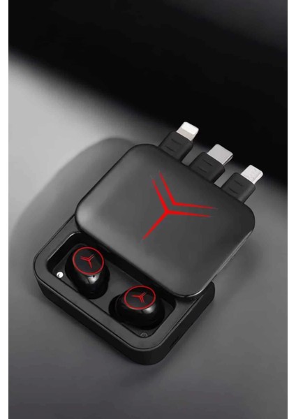 Powerbankli Kulaklık Bluetooth Bağlantılı Çoklu Bağlantı