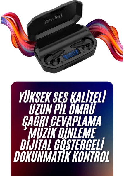 Çağrı Cevaplayabilen Akıllı Saat 5.2 Bluetooth Bağlantılı Gaming Kulaklık