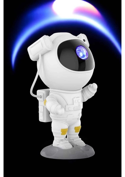 Astronot Görünümlü Projeksiyon Speaker Taşınabilir