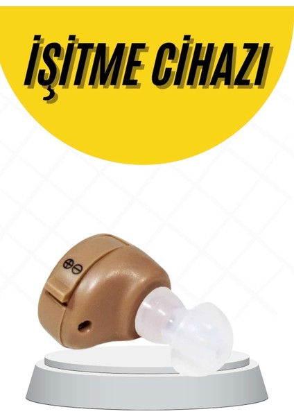 Mini Işitme Cihazı Kulak Içi Kulaklık Ses Yükseltici Kulaklık Tekli