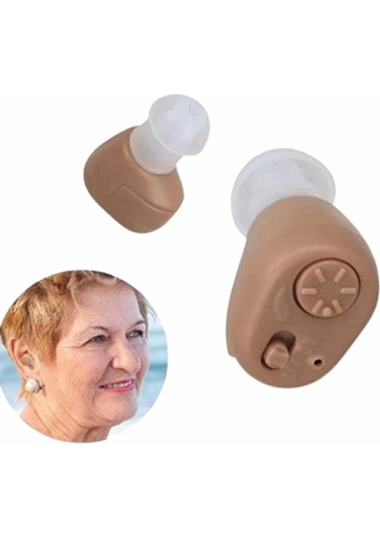 Mini Işitme Cihazı Kulak Içi Kulaklık Ses Yükseltici Kulaklık Tekli