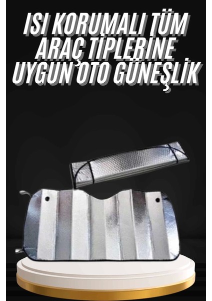 Araç Güneşlik Koruyucu Cam Güneşliği Otomobil Güneşlikleri Katlanabilir