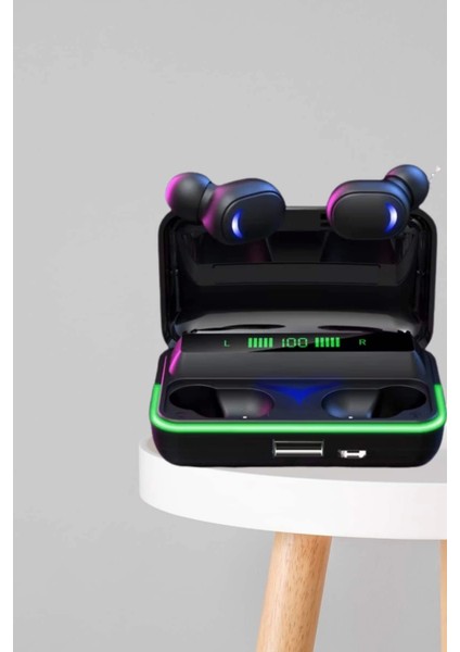 Ikili Bluetooth Kulaklık Dijital Göstergeli Uzun Pil Ömrü Yüksek Ses