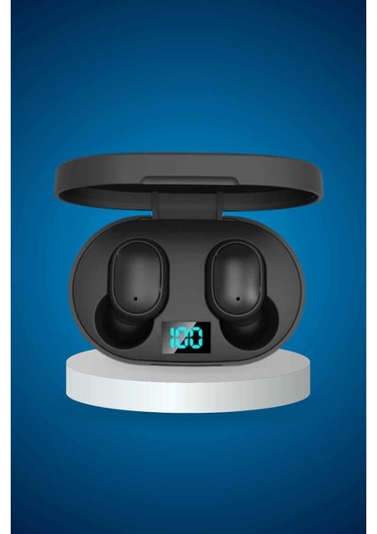 Ikili Bluetooth Kulaklık Dijital Göstergeli Uzun Pil Ömrü Yüksek Ses