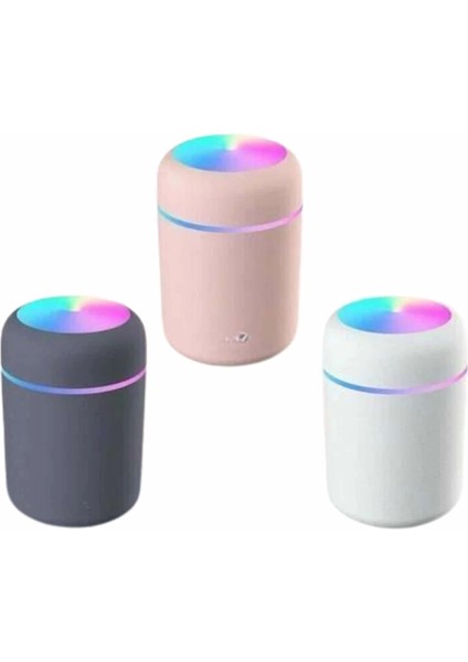 Hava Nemlendirici Buhar Makinesi LED Işıklı USB Dekoratif Nemlendirici