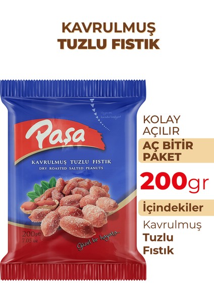 Kavrulmuş Tuzlu Yer Fıstığı 200 gr