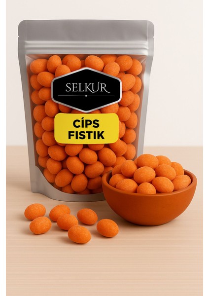 Kaplamalı Soslu Cips Fıstık 1kg