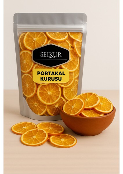 Portakal Kurusu 50 gr Şekersiz