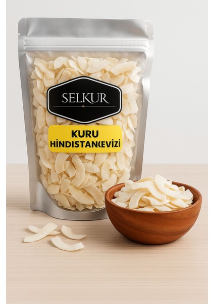 Hindistan Cevizi Kurusu 200 gr (Dilimlenmiş)