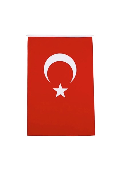 Tekne Bayrağı, Tekne Türk Bayrağı, Küçük Bayrak, 30X45CM Türk Bayrağı, 3 Adet