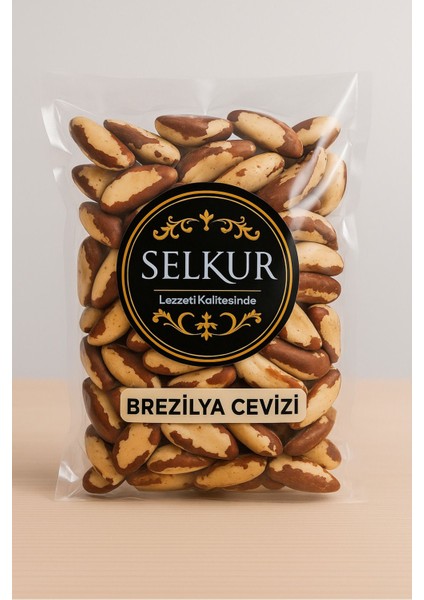 Brezilya Cevizi 500 gr (Vakumlu Ambalajda, Çiğ ve Tuzsuz)