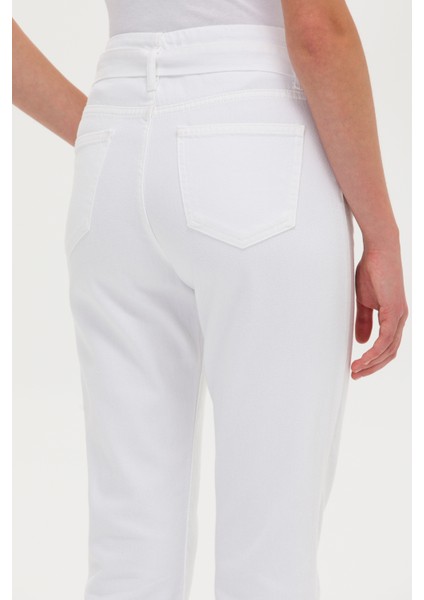 Kadın Beyaz Pantolon (Jean) 50266286-DN0015